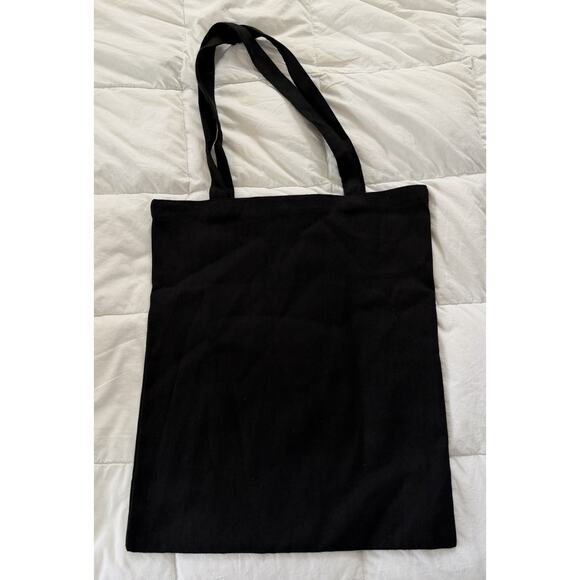 David Galan Small Logo Black Tote Bag EUC - Picture 3 of 5